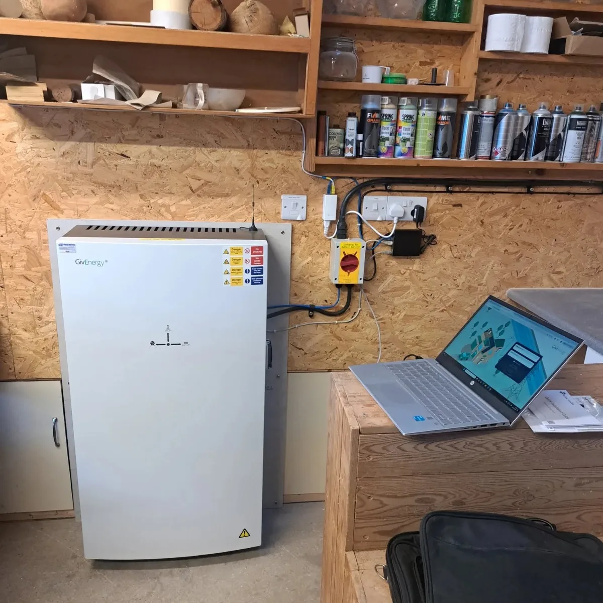 Solar battery storage installation by Future Flow Electrical