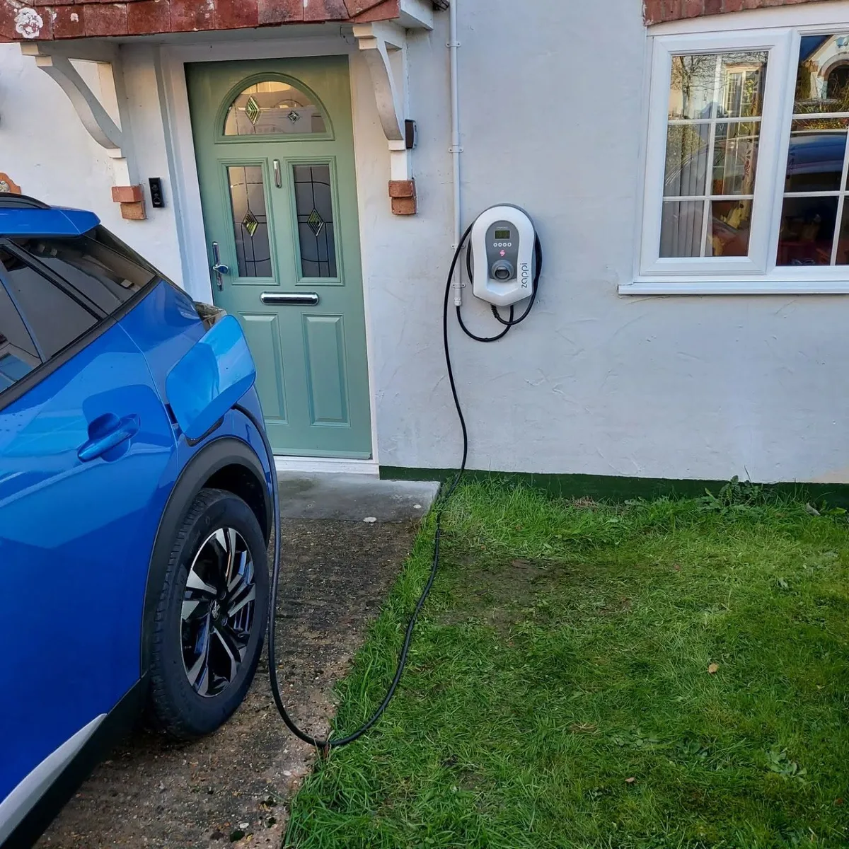 Home EV charger installed by Future Flow Electrical