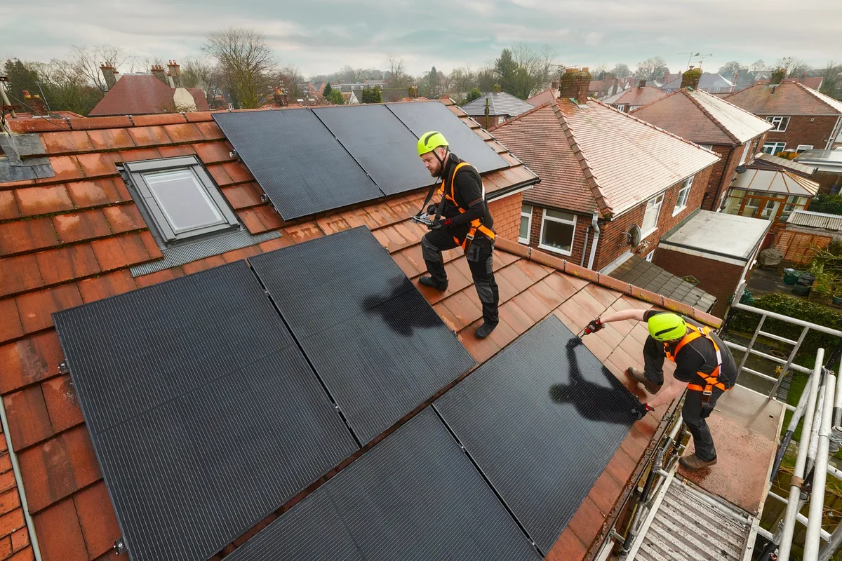 Solar panel installation by Future Flow Electrical