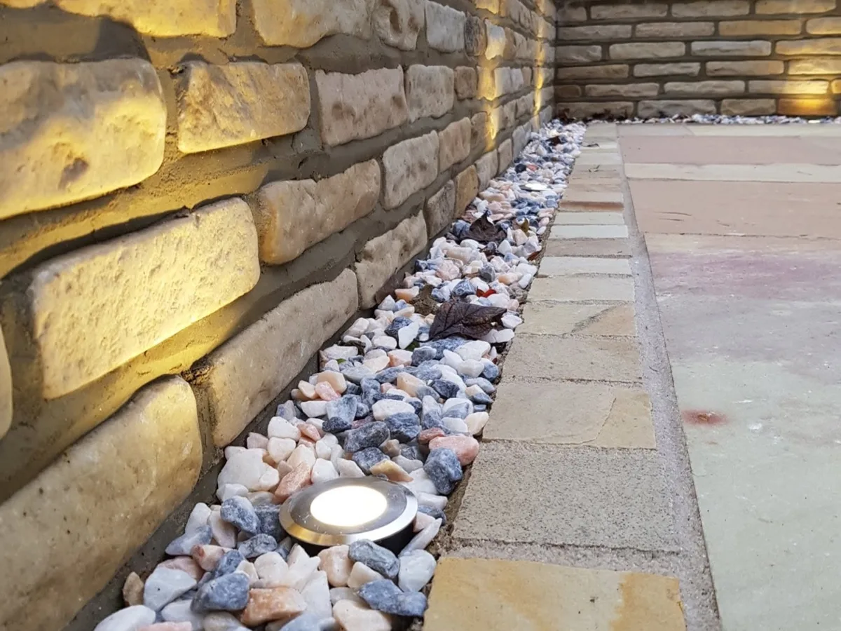 What is included with outdoor lighting & power from Future Flow Electrical